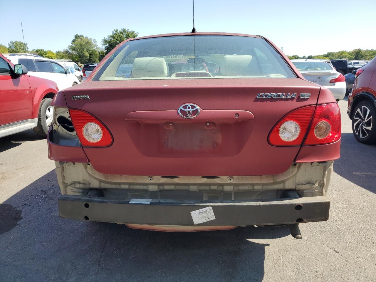 2008 Toyota Corolla Ce VIN: 2T1BR32E28C907665 Lot: 70784144