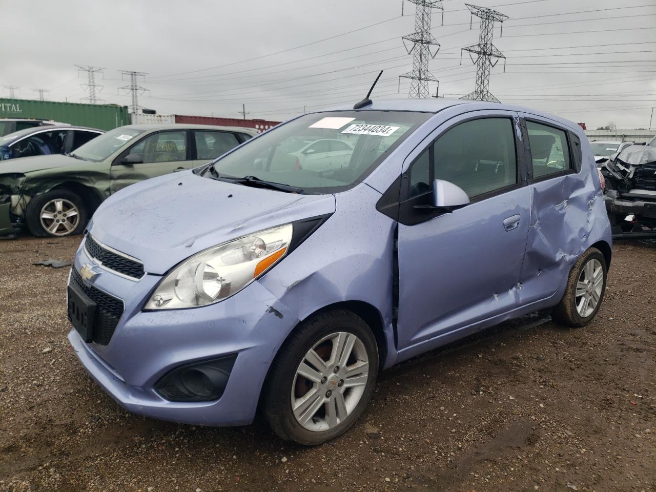 2014 Chevrolet Spark Ls продається в Elgin, IL - Side