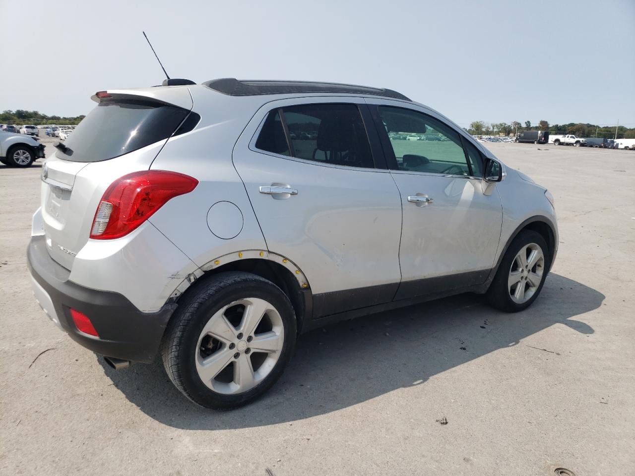 2015 BUICK ENCORE with SIDE damage, VIN KL4CJASB5FB234673