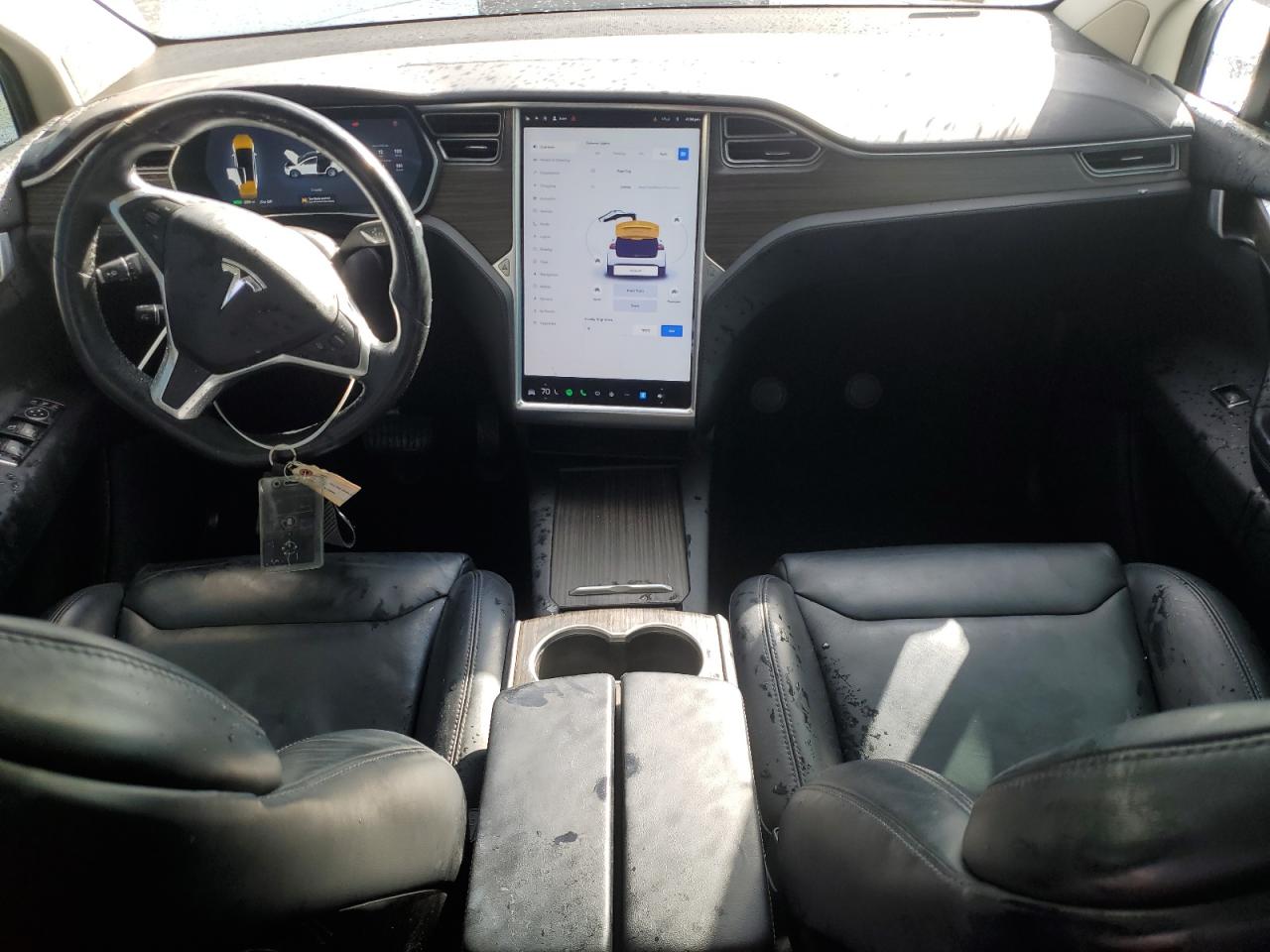 2016 Tesla Model X VIN: 5YJXCBE20GF005299 Lot: 69894204