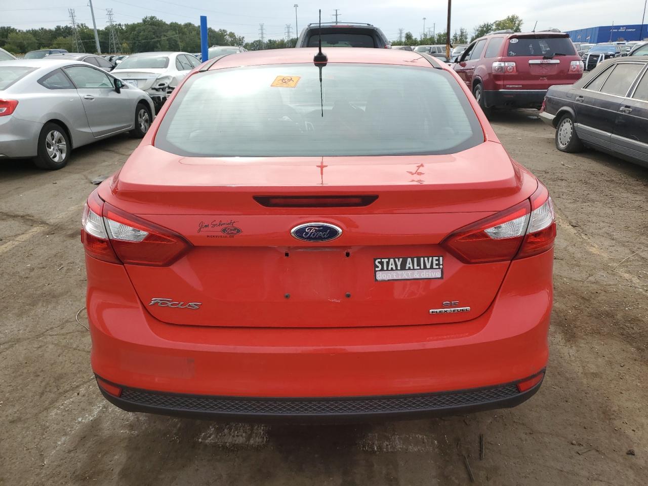 2013 Ford Focus Se VIN: 1FADP3F20DL157044 Lot: 73291744