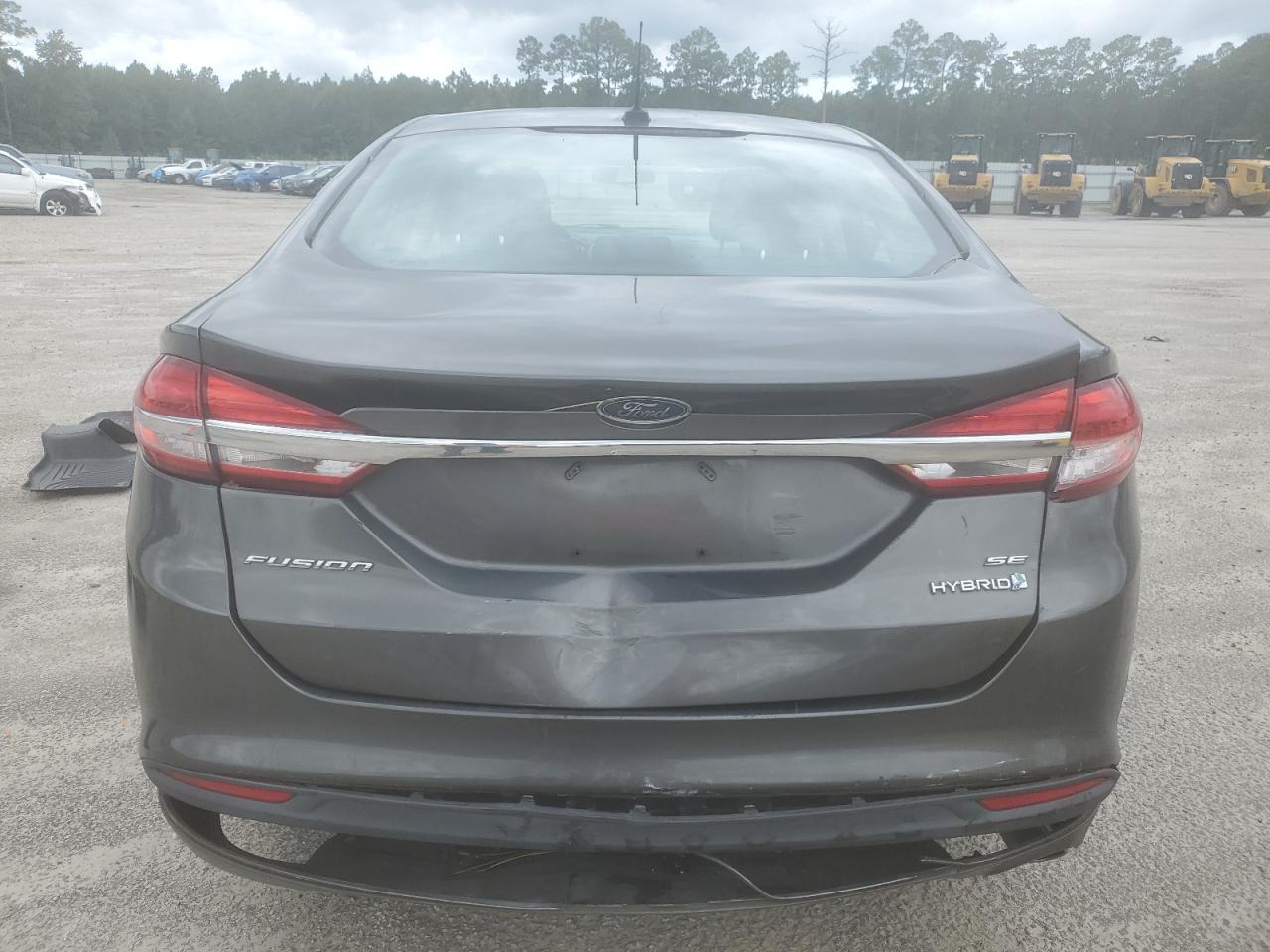 2017 Ford Fusion Se Hybrid VIN: 3FA6P0LU8HR358520 Lot: 72959494