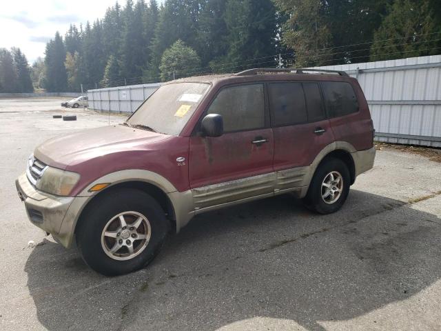 2002 Mitsubishi Montero Xls