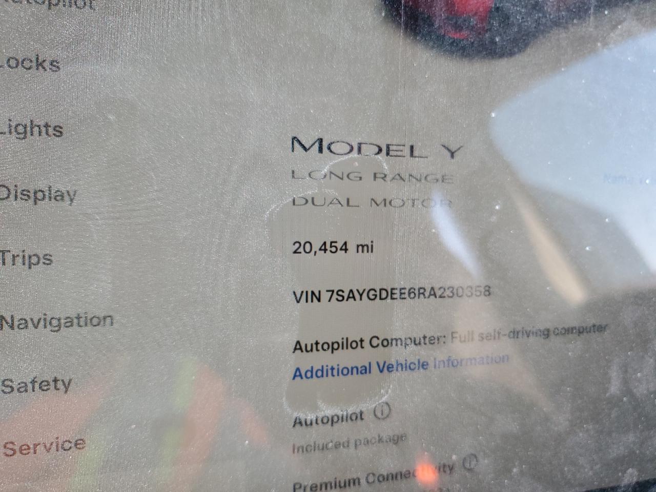 7SAYGDEE6RA230358 2024 Tesla Model Y