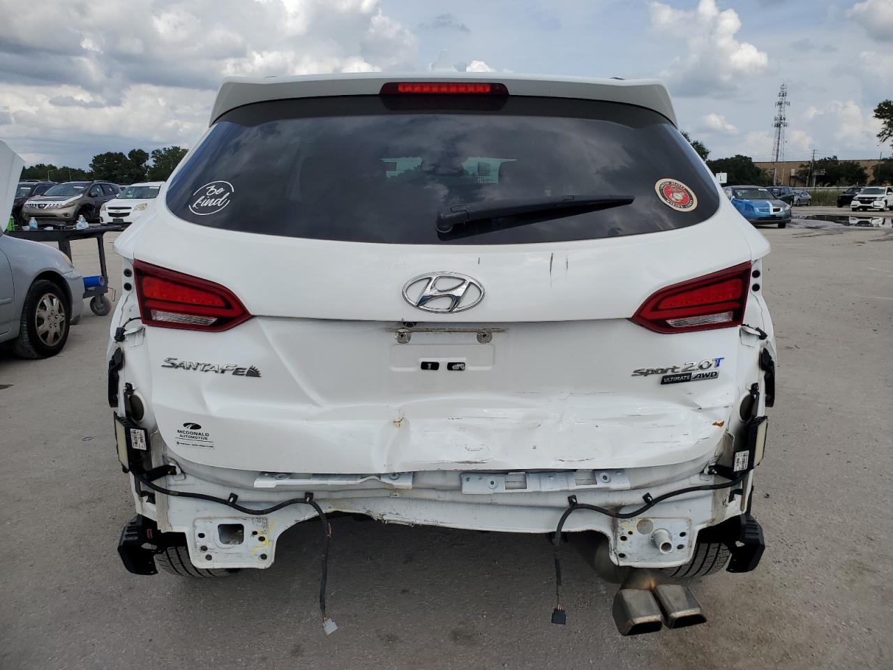 5XYZWDLA4HG435000 2017 Hyundai Santa Fe Sport