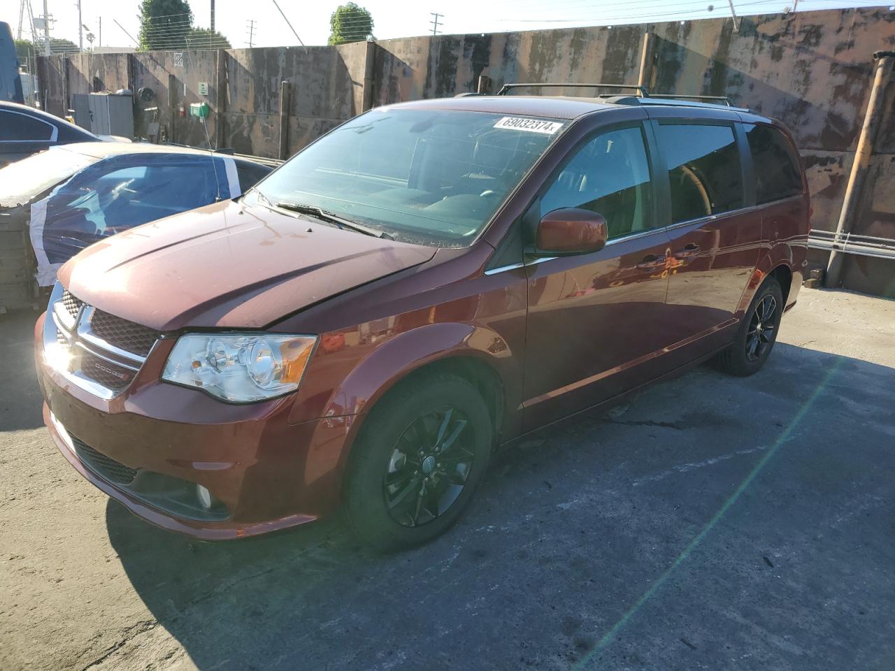 2019 Dodge Grand Caravan Sxt VIN: 2C4RDGCG9KR802407 Lot: 69032374