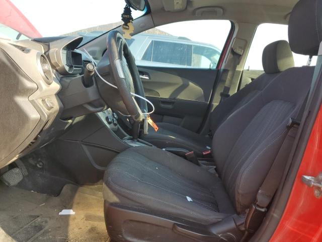  CHEVROLET SONIC 2015 Червоний