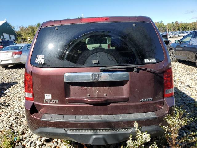  HONDA PILOT 2013 Burgundy