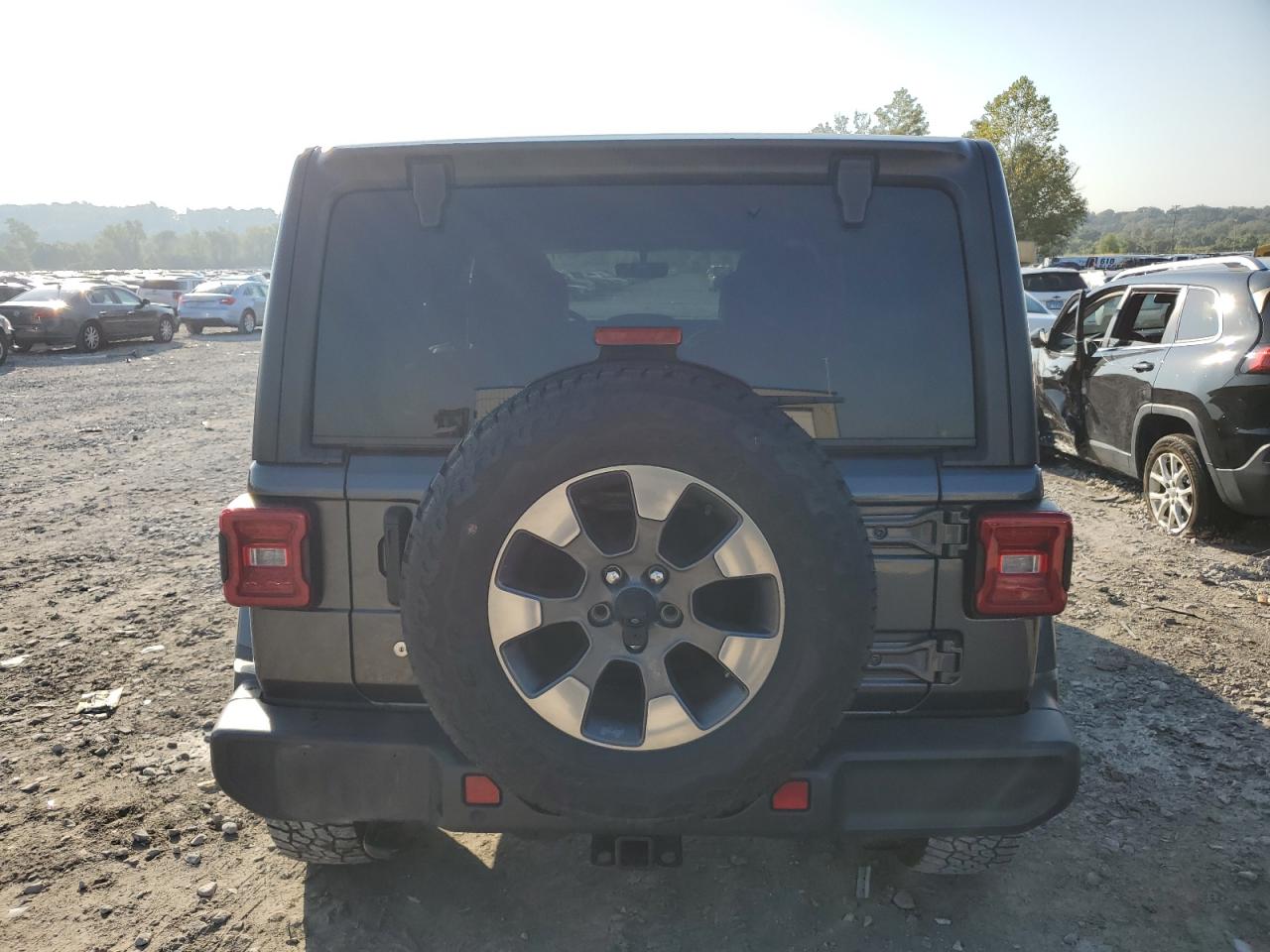 2018 Jeep Wrangler Unlimited Sahara VIN: 1C4HJXEN8JW196801 Lot: 71353044