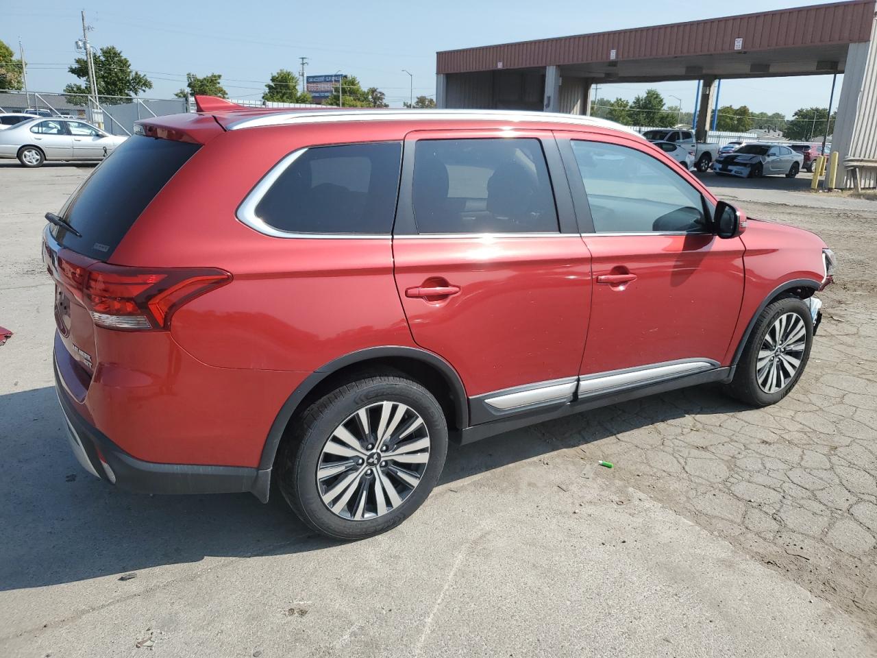 2019 Mitsubishi Outlander Gt VIN: JA4JZ4AX5KZ021822 Lot: 70830034