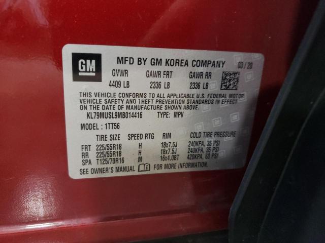 KL79MUSL9MB014416 Chevrolet Trailblzr TRAILBLAZE 13