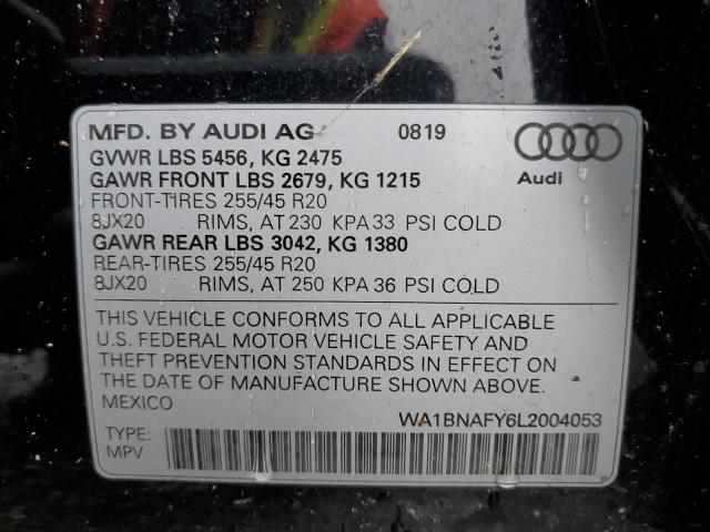 WA1BNAFY6L2004053 Audi Q5 PREMIUM 13