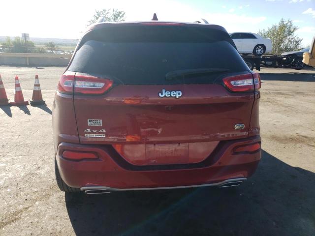 Паркетники JEEP CHEROKEE 2017 Червоний