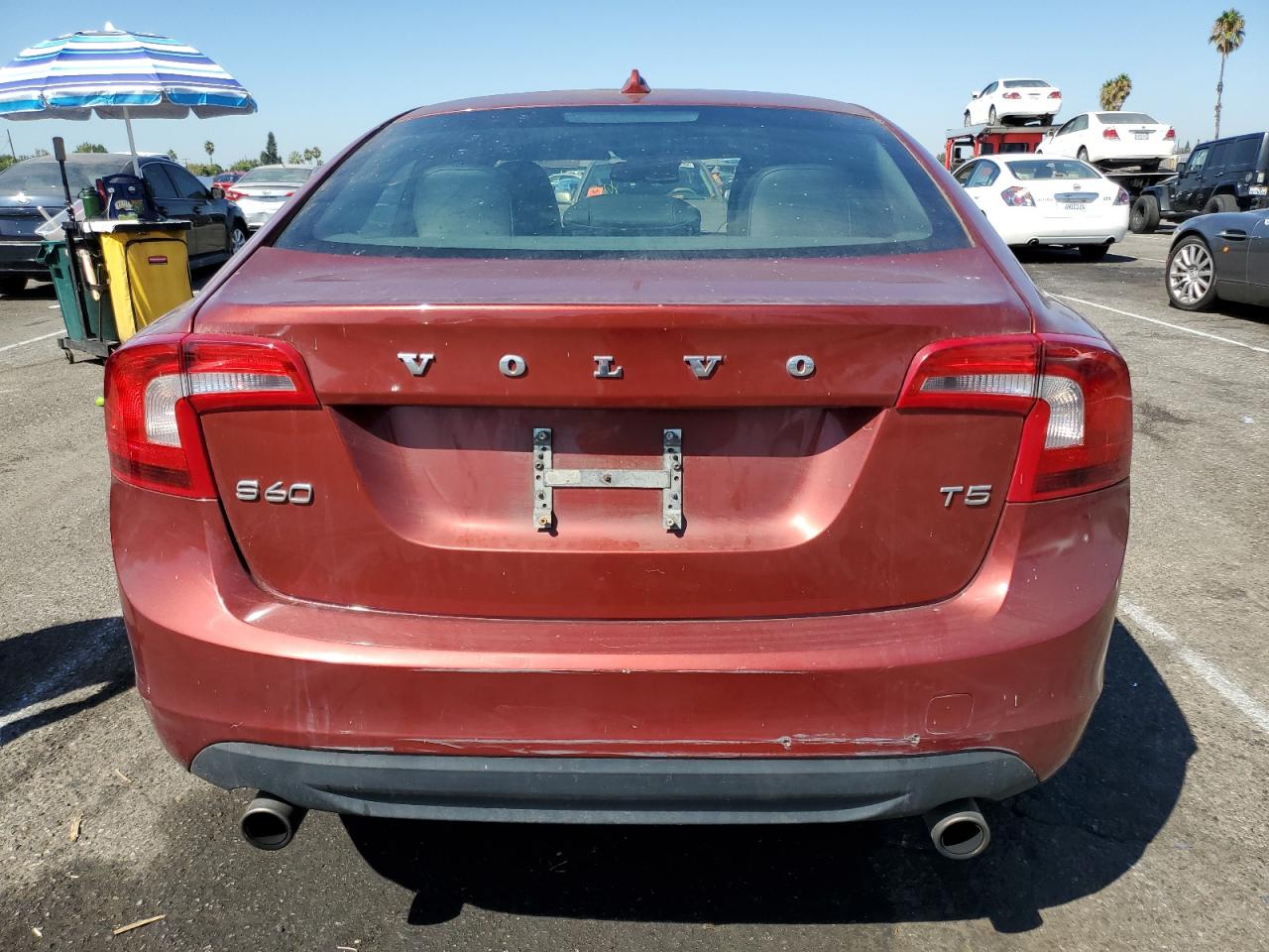 2013 Volvo S60 T5 VIN: YV1612FS4D2218717 Lot: 70865234