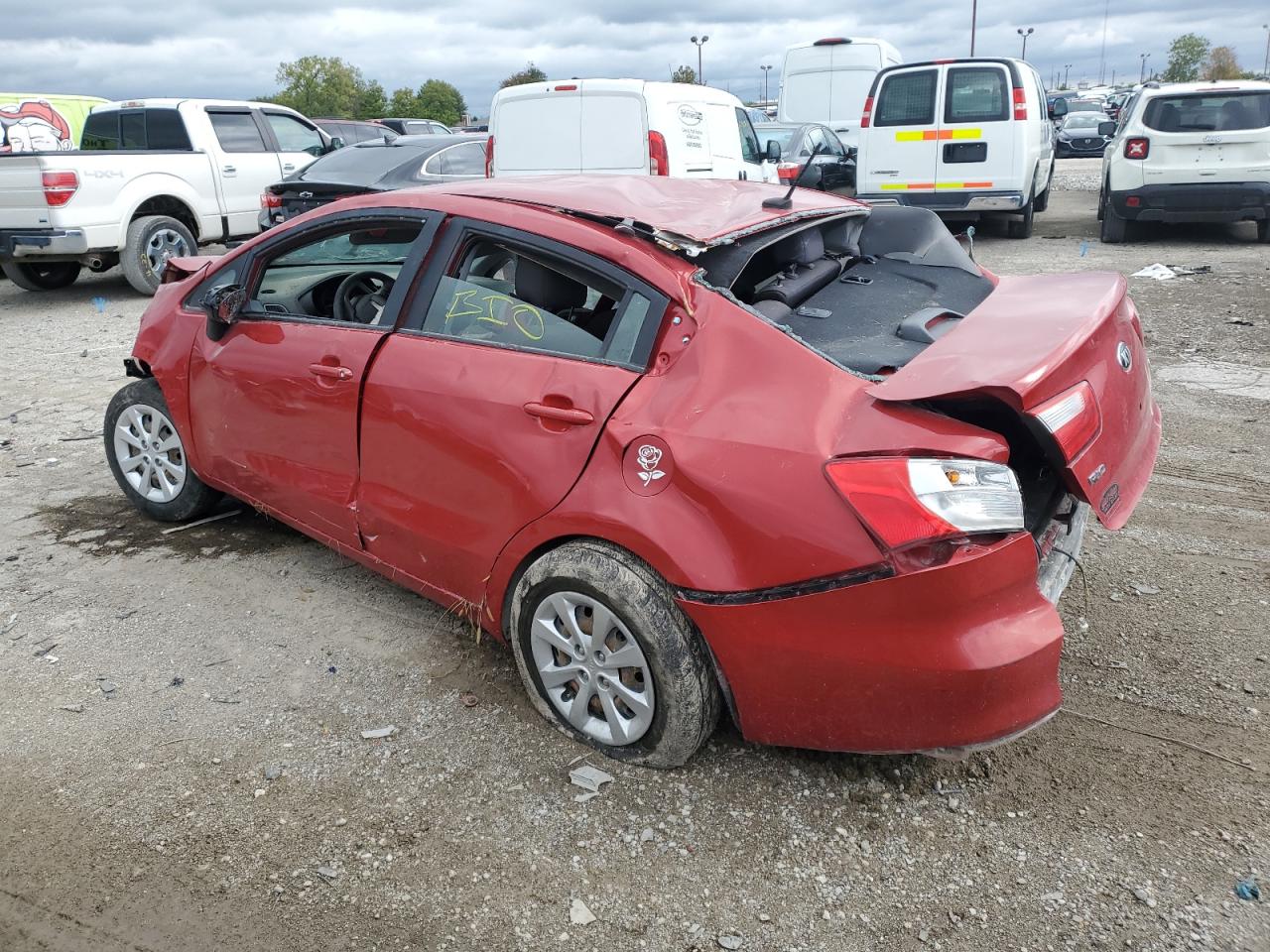 2017 Kia Rio Lx VIN: KNADM4A3XH6039447 Lot: 72806404