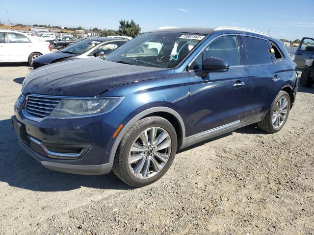  LINCOLN MKX 2017 Синий