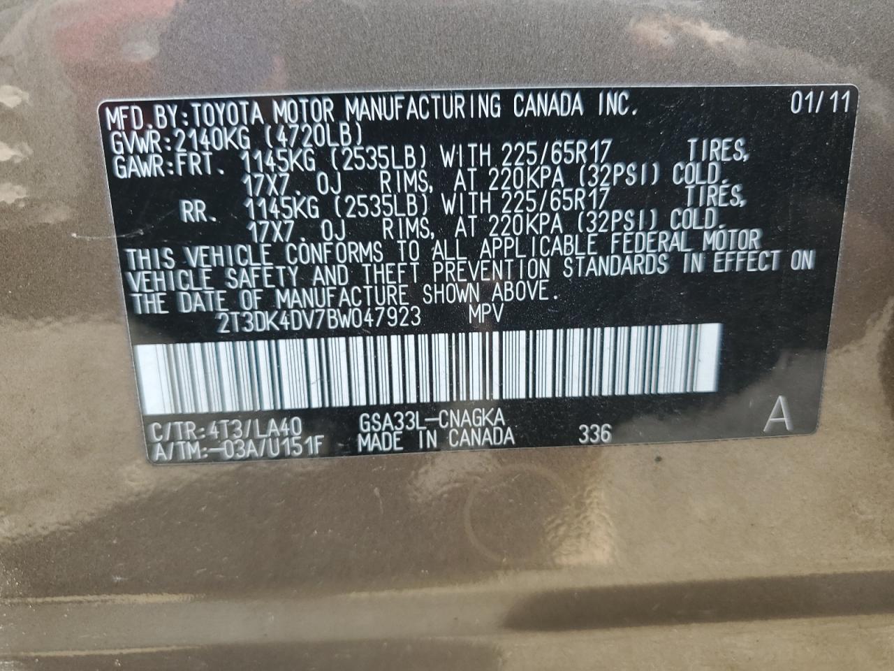 2011 Toyota RAV 4 - Image 13