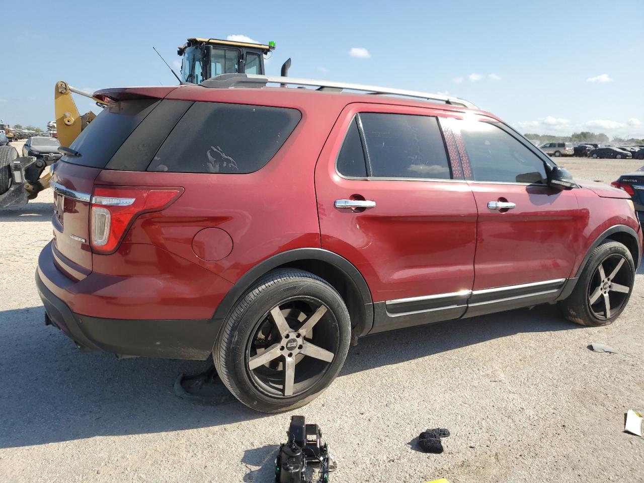 2015 Ford Explorer Xlt red null gas 1FM5K7D8XFGA92948 photo #4