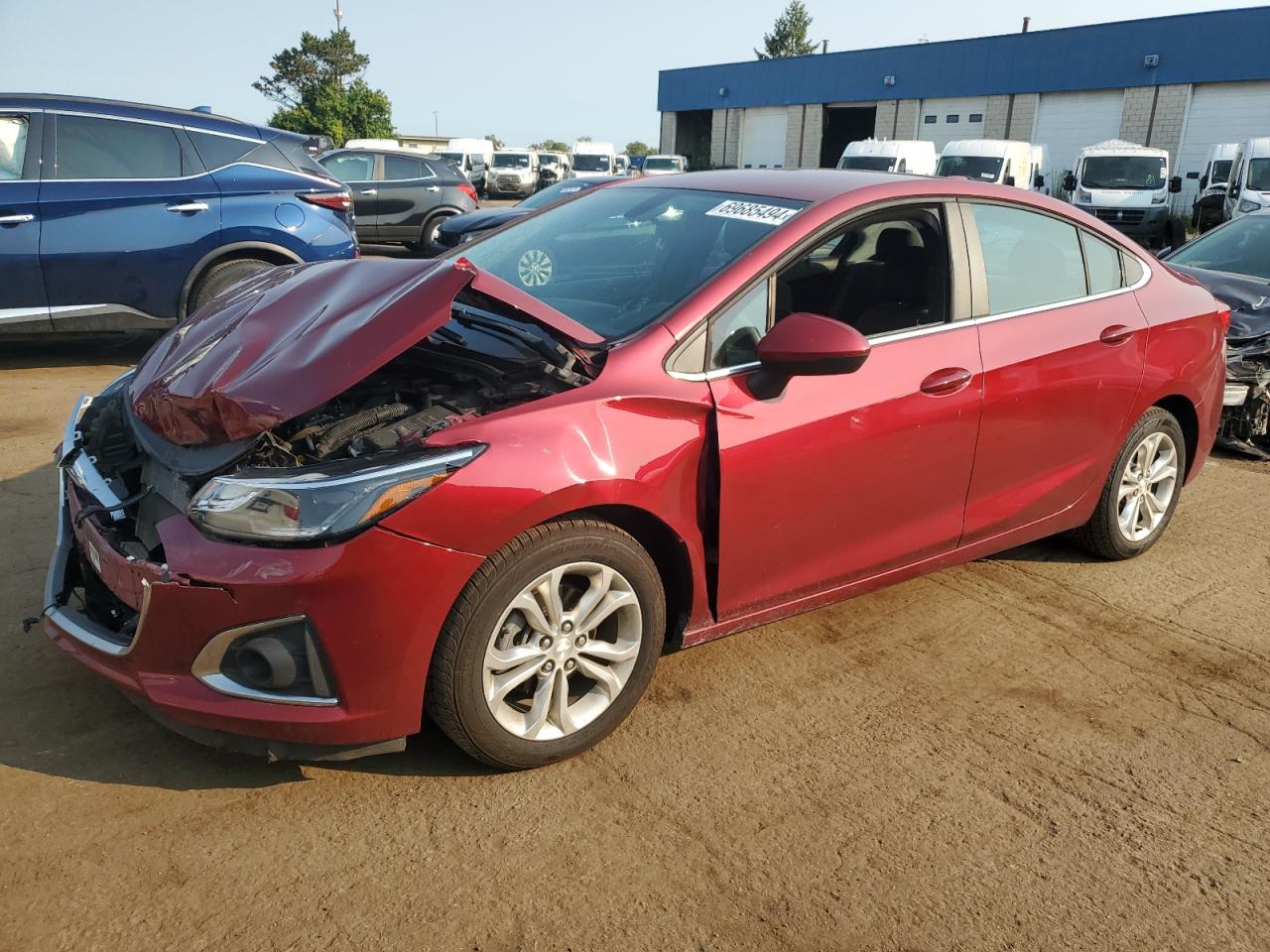 1G1BE5SM2K7115807 2019 Chevrolet Cruze Lt