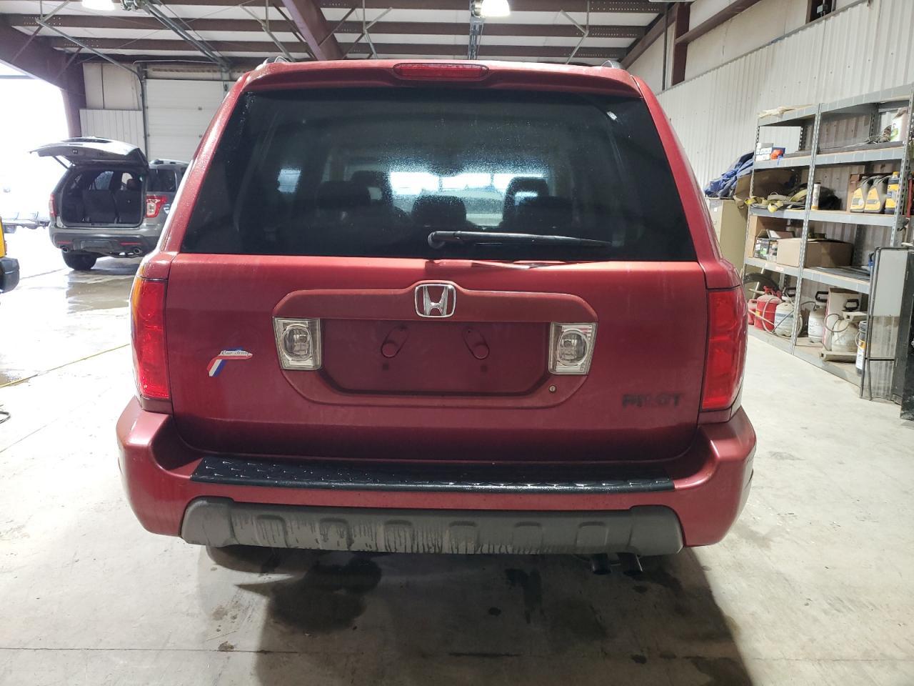 2004 Honda Pilot Exl VIN: 2HKYF18524H516165 Lot: 68648264