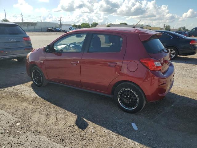  MITSUBISHI MIRAGE 2019 Червоний