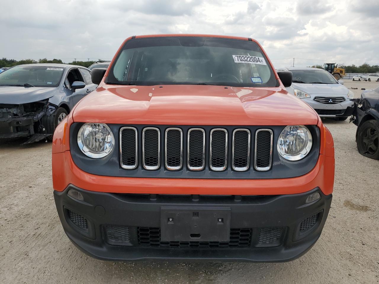 2016 Jeep Renegade Sport VIN: ZACCJAAT0GPD50760 Lot: 70322004