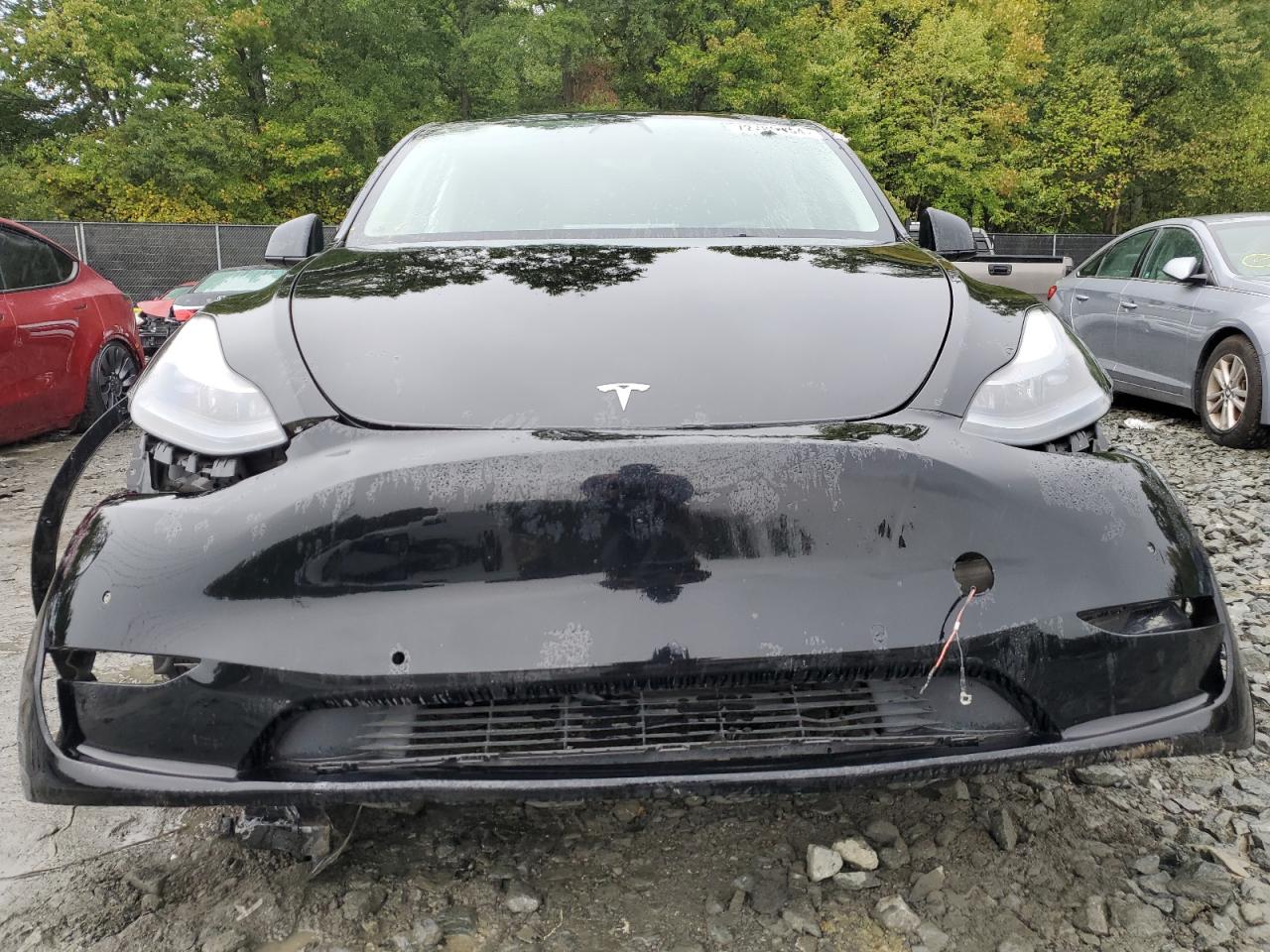 VIN 7SAYGDEF5NF309588 2022 TESLA MODEL Y no.5