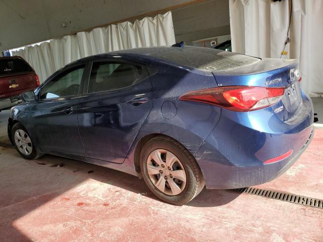  HYUNDAI ELANTRA 2016 Blue