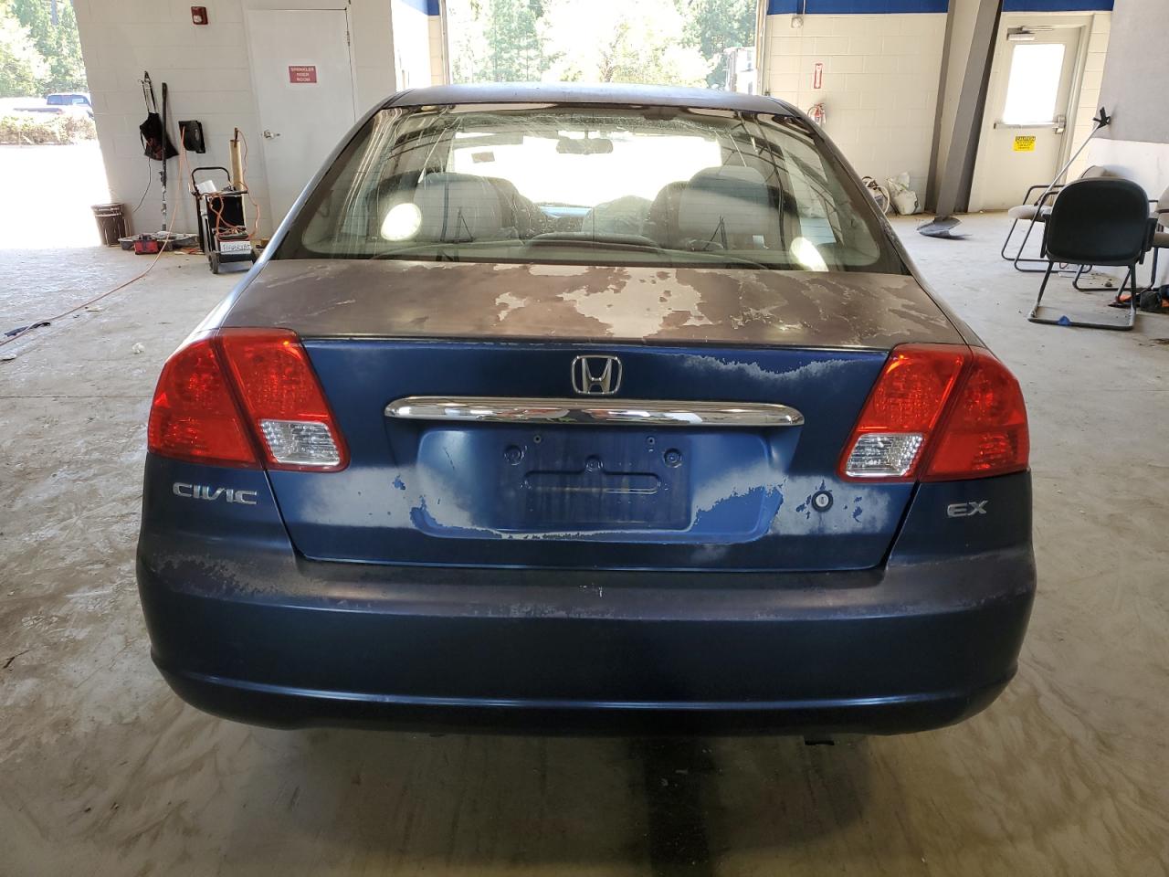 2003 Honda Civic Ex VIN: 2HGES26803H515378 Lot: 70753474