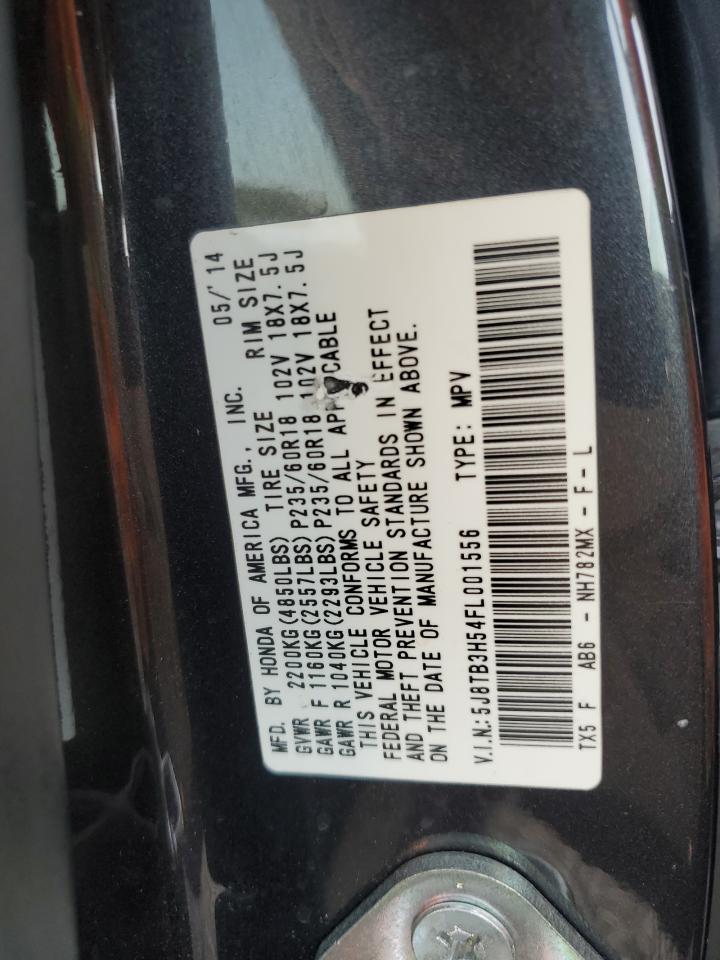 5J8TB3H54FL001556 2015 Acura Rdx Technology