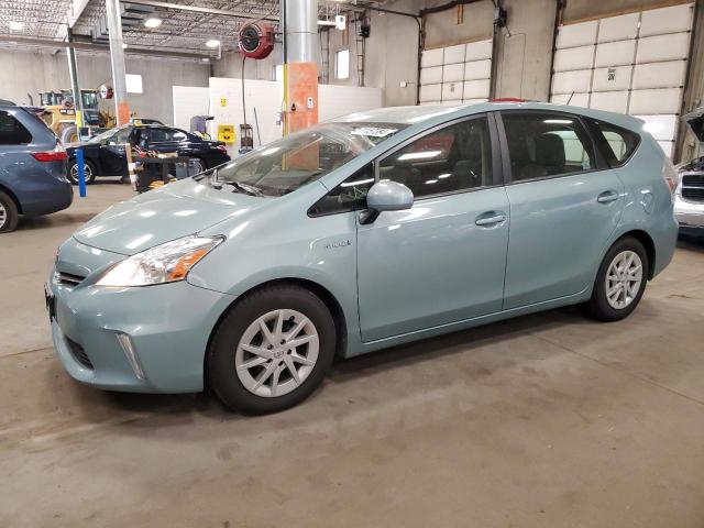  TOYOTA PRIUS 2014 Teal