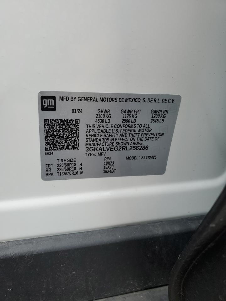 3GKALVEG2RL256286 2024 GMC Terrain Slt