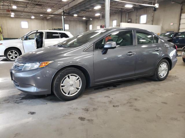  HONDA CIVIC 2012 Gray