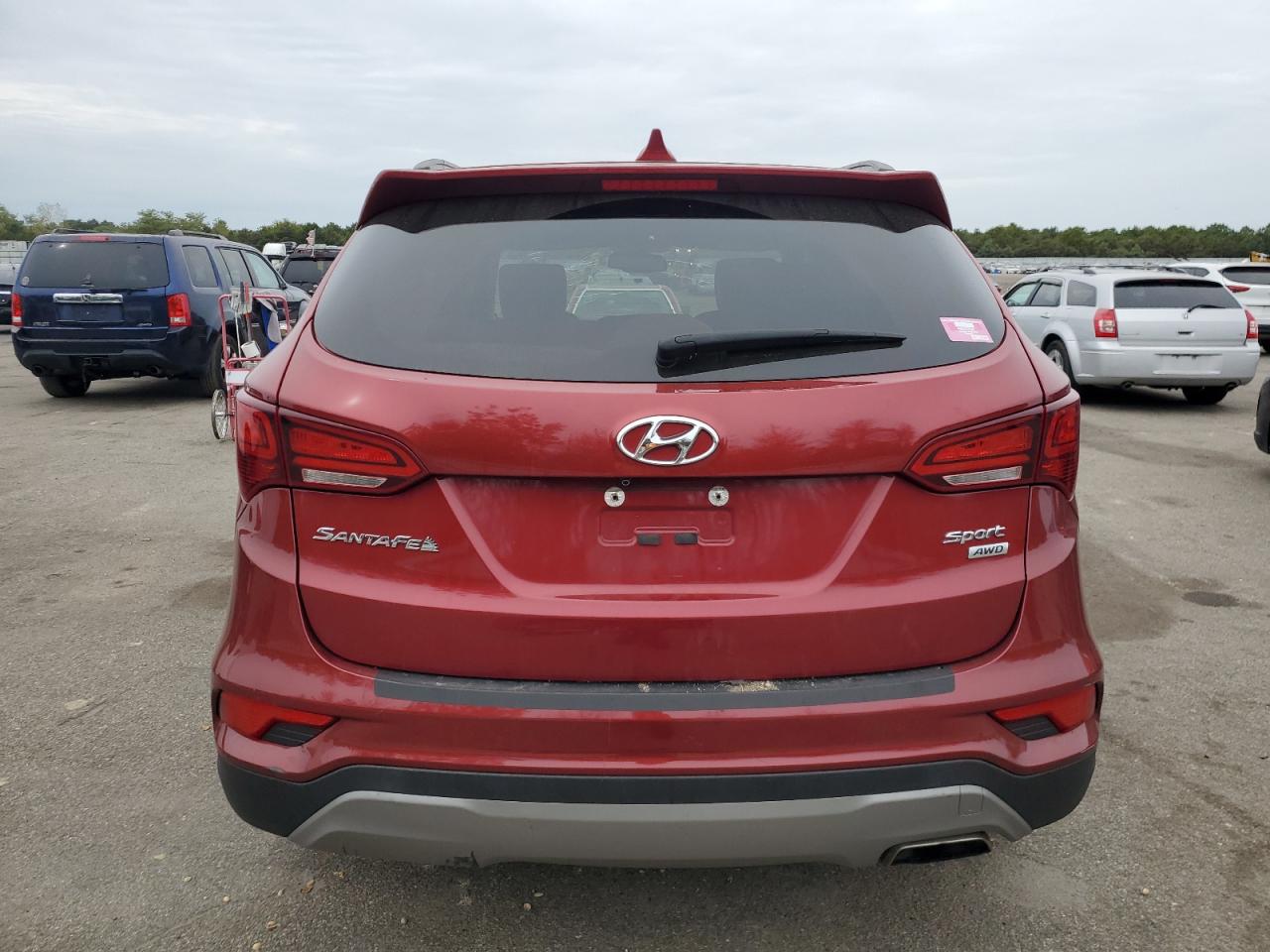 5XYZUDLB5HG411254 2017 Hyundai Santa Fe Sport