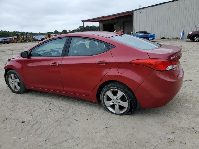  HYUNDAI ELANTRA 2013 Czerwony