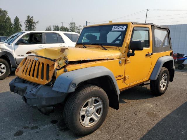  JEEP WRANGLER 2012 Yellow