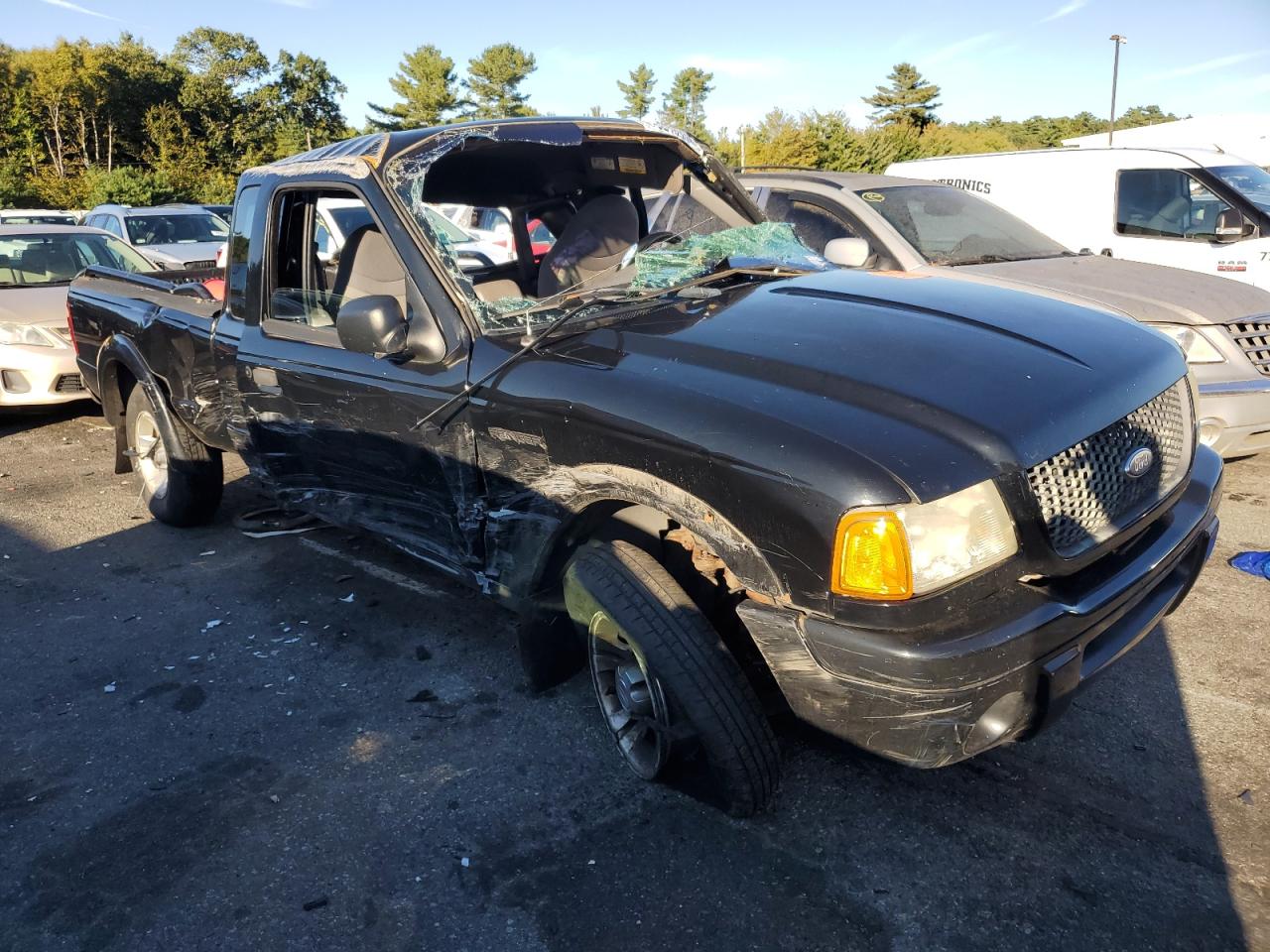 2002 Ford Ranger Super Cab VIN: 1FTYR44U42PB01551 Lot: 73219934