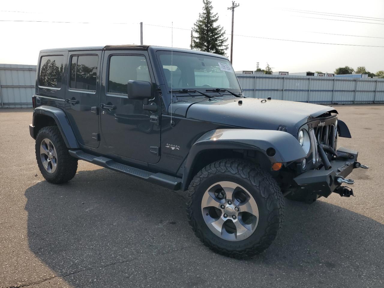 2016 Jeep Wrangler Unlimited Sahara VIN: 1C4BJWEG1GL222070 Lot: 70961654