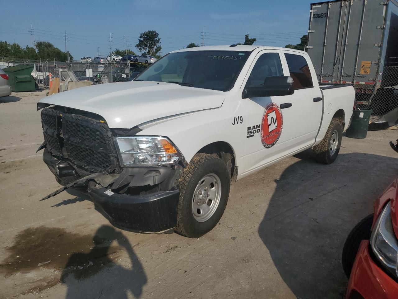 2022 Ram 1500 Classic Tradesman VIN: 3C6RR7KG4NG259147 Lot: 70835234