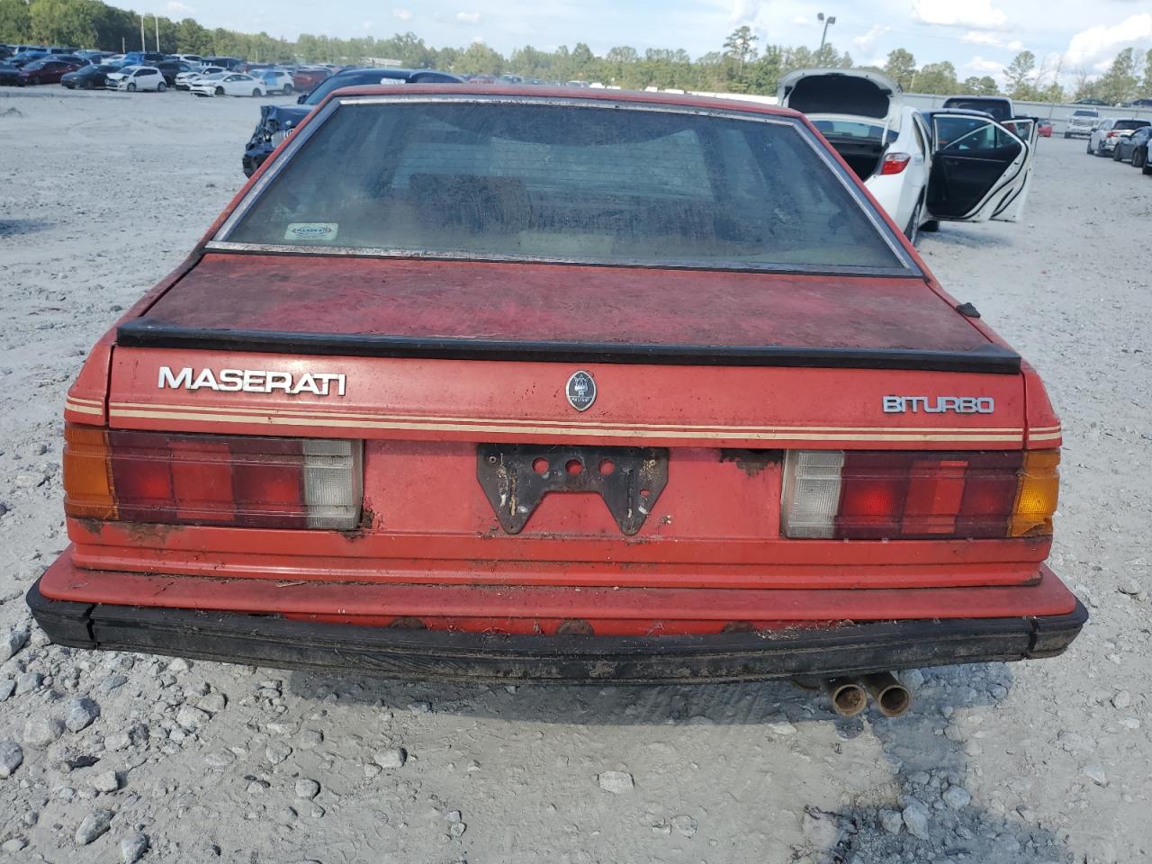 1984 Maserati Biturbo VIN: ZAMAL1101EB318104 Lot: 72381534