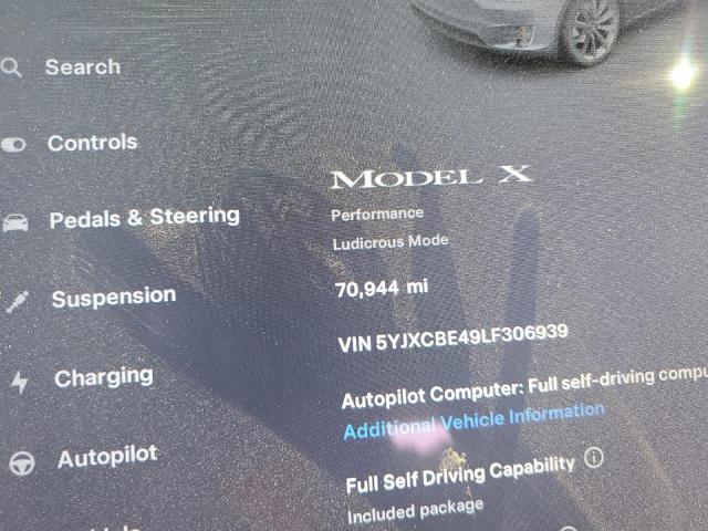 5YJXCBE49LF306939 Tesla Model X  9