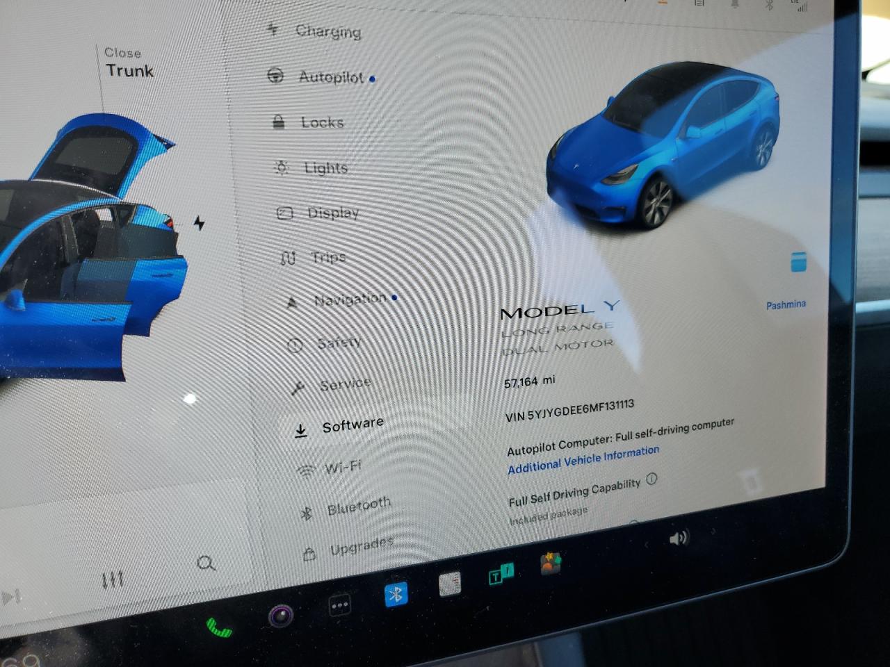 5YJYGDEE6MF131113 2021 Tesla Model Y