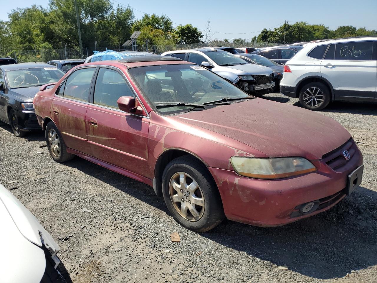 HONDA ACCORD 2002 VIN JHMCG55602C023779 фото 4