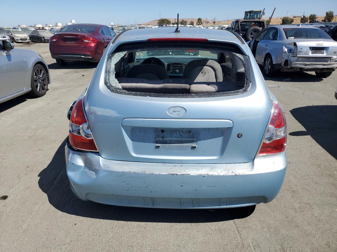 2007 Hyundai Accent Gs VIN: KMHCM36C17U033219 Lot: 71433474