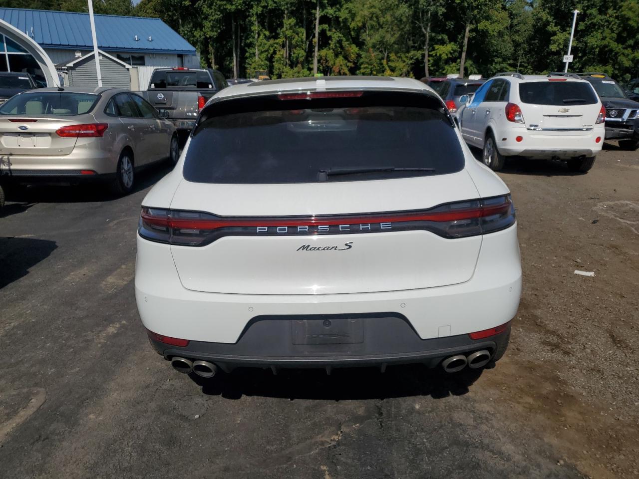 2021 Porsche Macan S VIN: WP1AB2A50MLB31372 Lot: 71577534