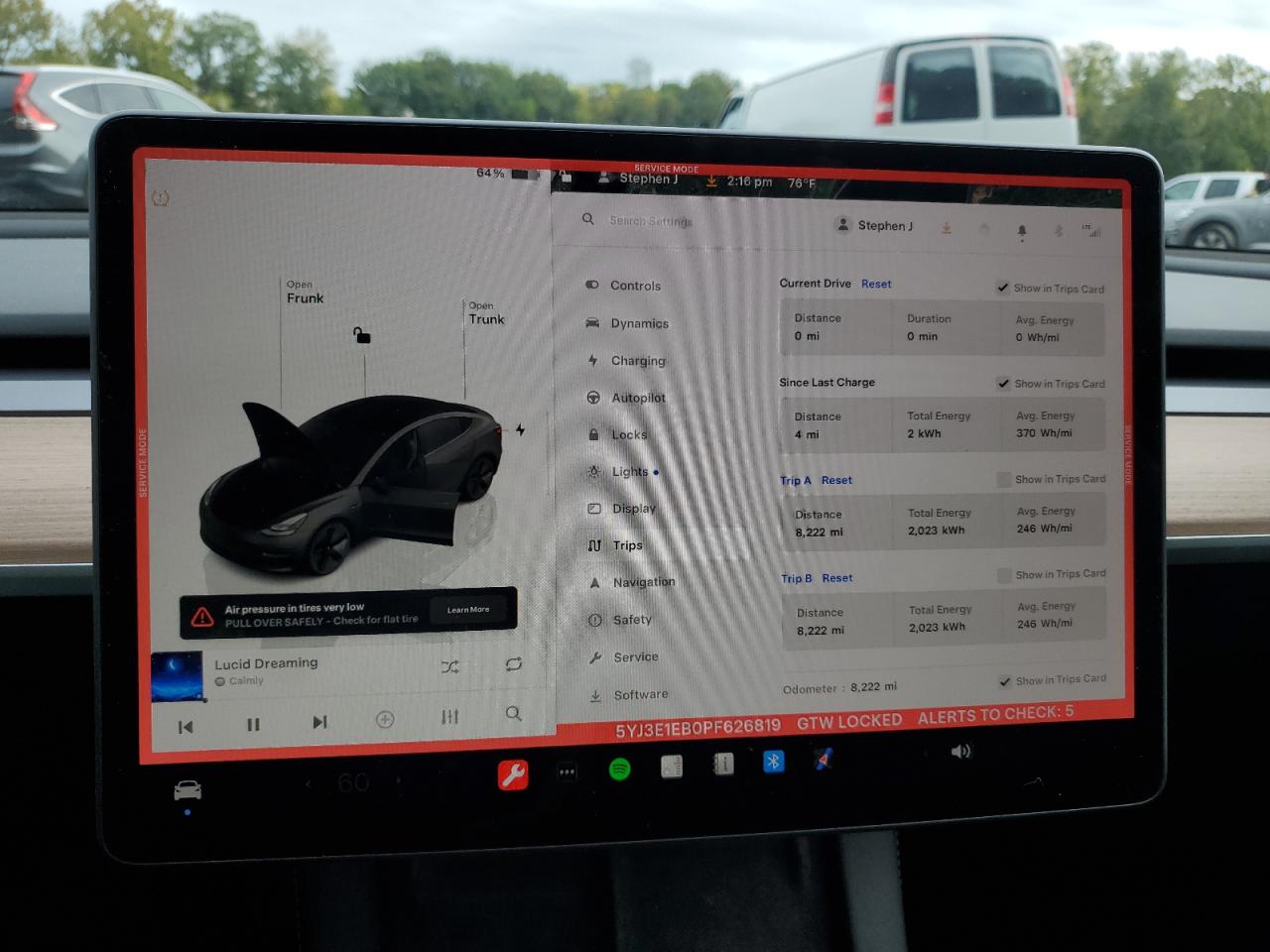 5YJ3E1EB0PF626819 2023 Tesla Model 3