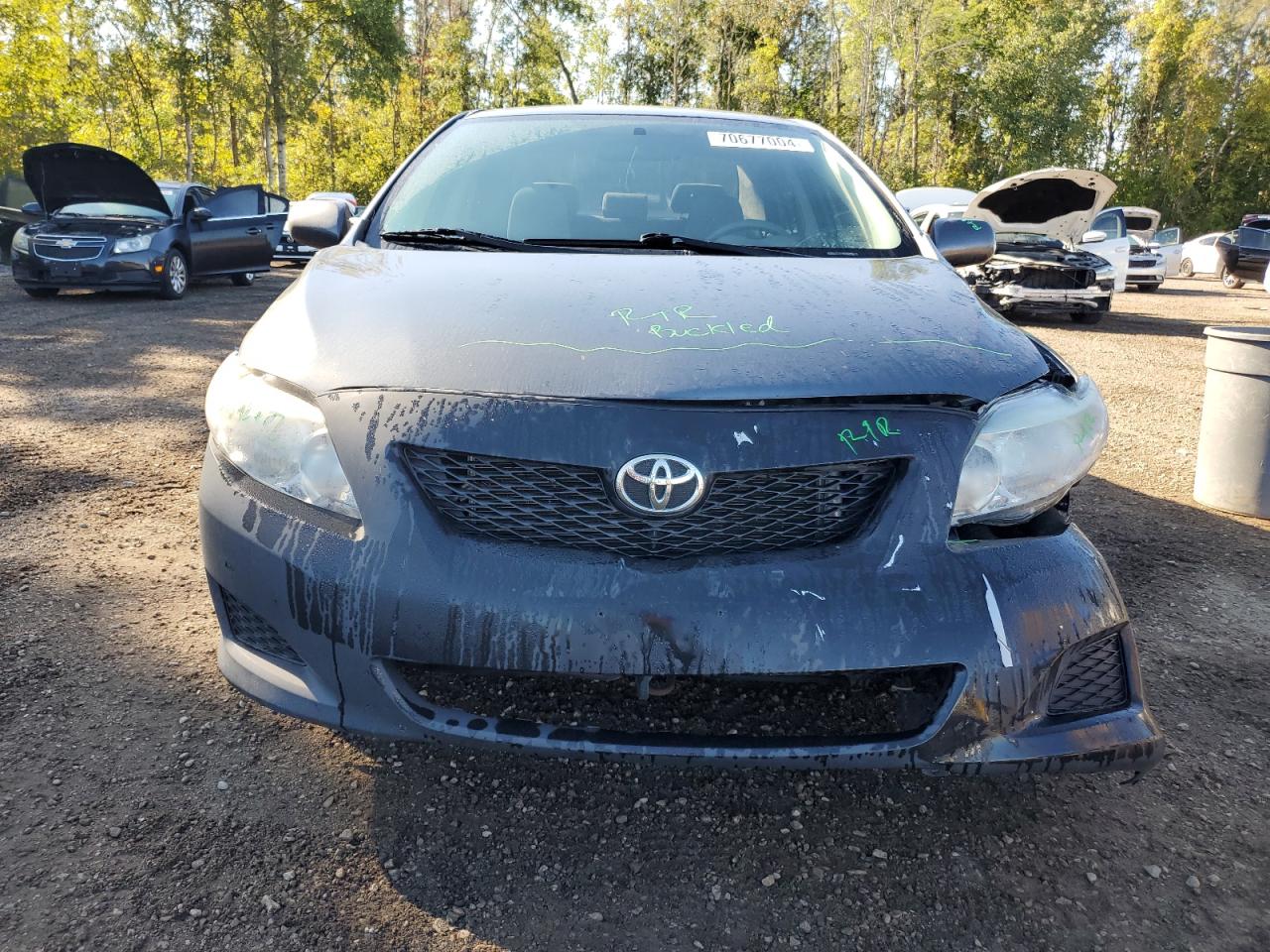 2010 Toyota Corolla Base VIN: 2T1BU4EE9AC337850 Lot: 70677004