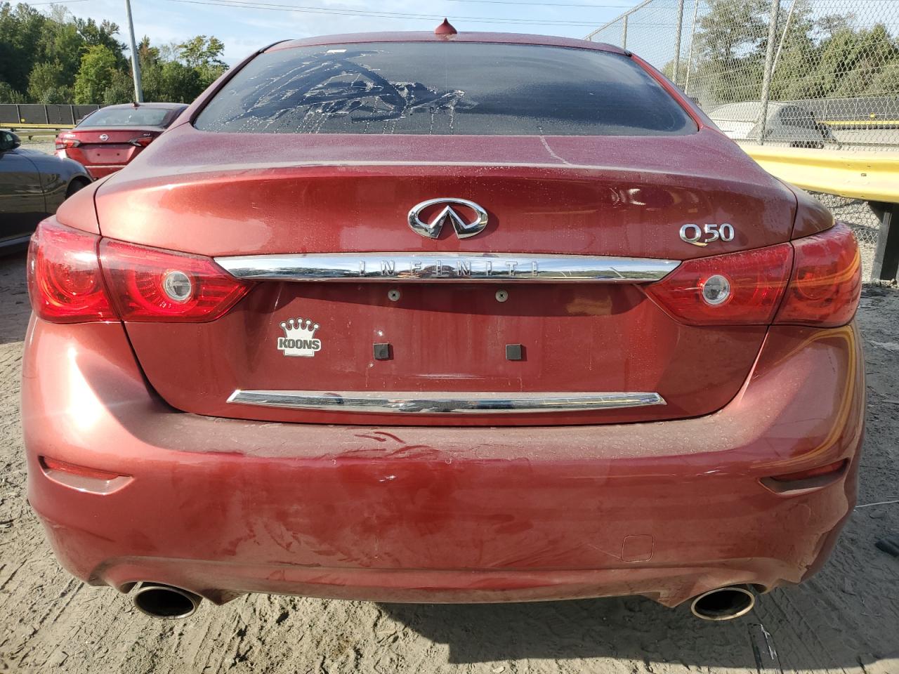 JN1BV7APXEM676294 2014 Infiniti Q50 Base