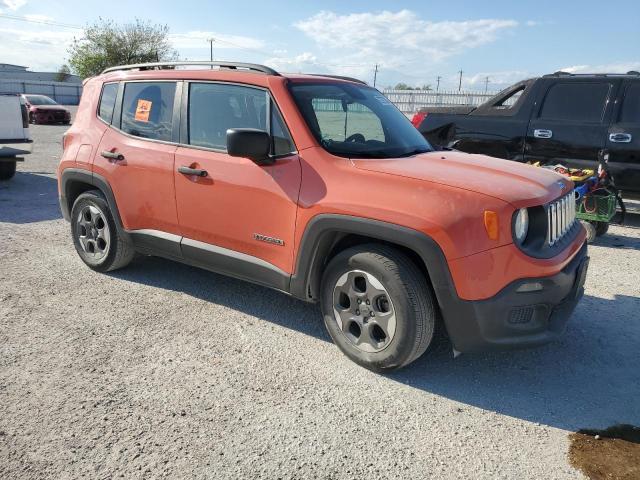  JEEP RENEGADE 2017 Оранжевый