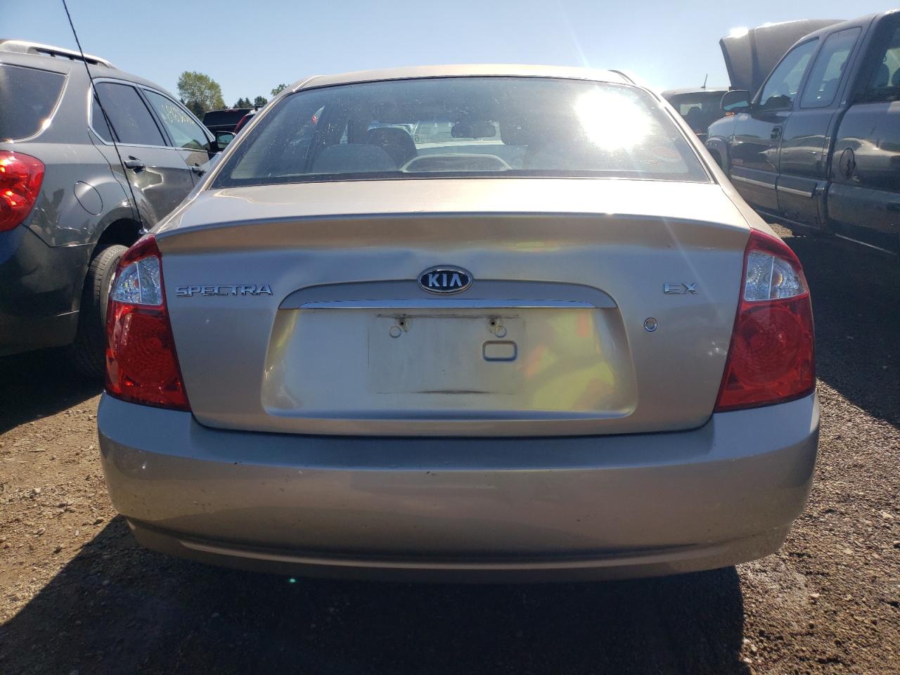 2006 Kia Spectra Lx VIN: KNAFE121X65349652 Lot: 69518654